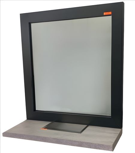 15. Consular window 700x800 with bulletproof glass BR3